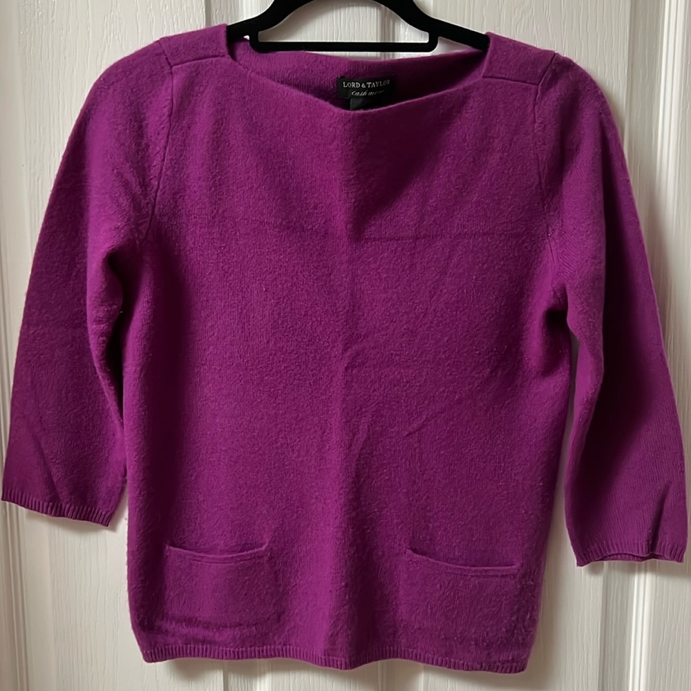 100% Cashmere Sweater from Lord & Taylor